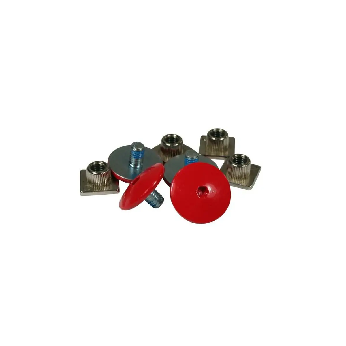 Cuff Screw Set Red 1
