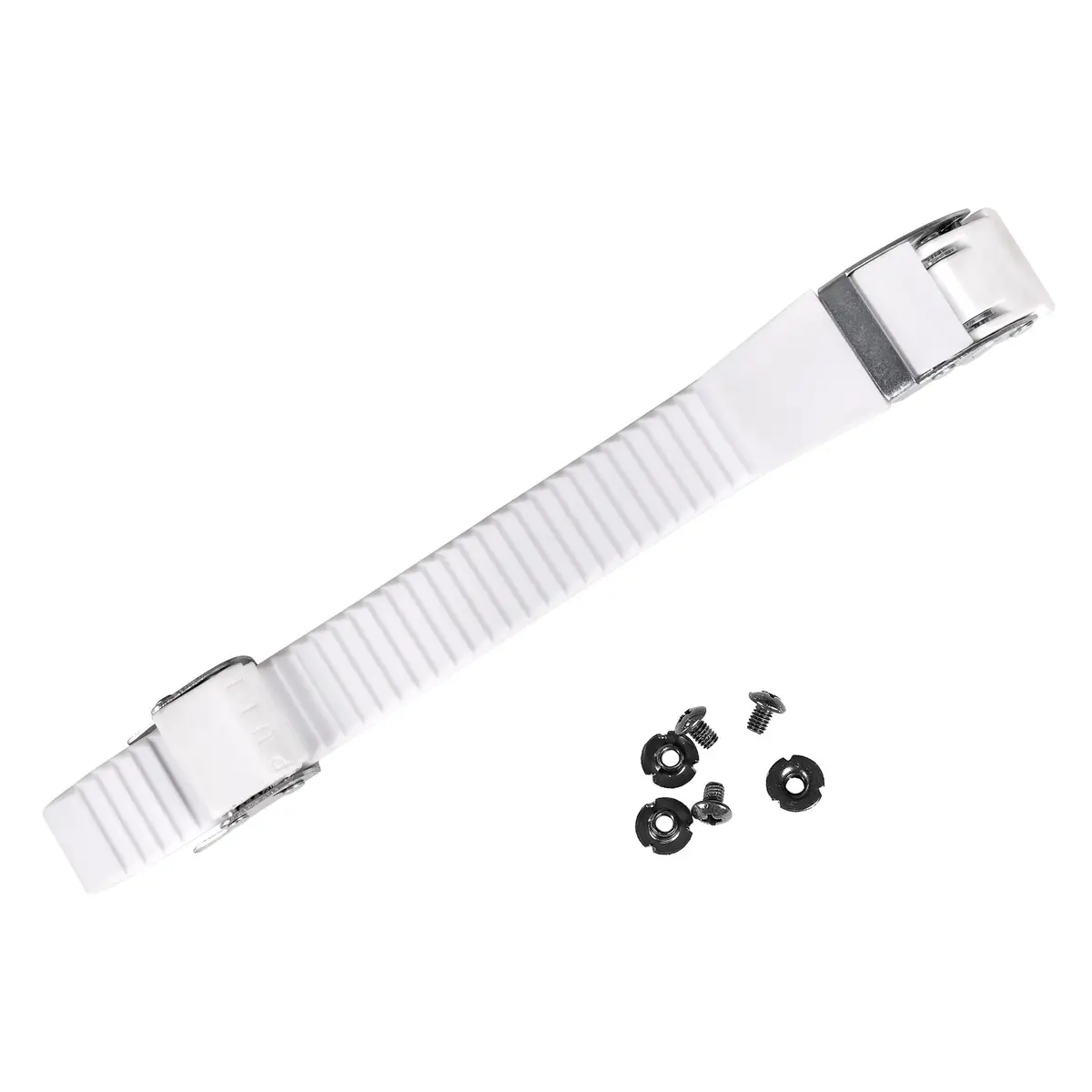 Powerslide Classic Buckle Set Complete White L / R - 18Cm 1