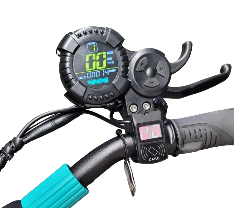 Vsett Lcd Display Throttle And Nfc Card Reader 1