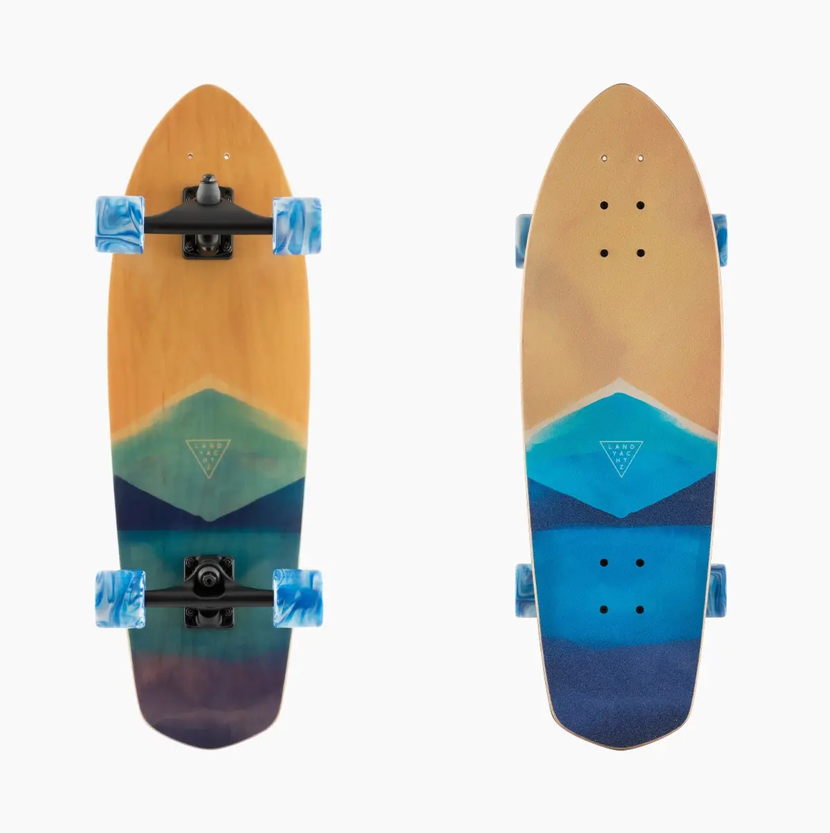 Landyachtz Pocket Knife Watercolor 29" Cruiser Longboard 1
