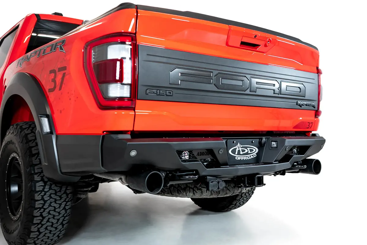 2021 - Up Ford Raptor Stealth Fighter Rear Bumper 1