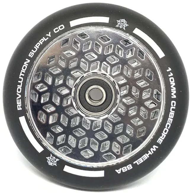 Revolution Cube Core Wheel V2 - 110Mm - Chrome 1