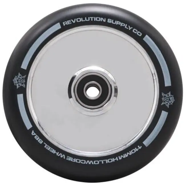 Revolution Fused Hollowcore Wheel - 110Mm - Black/Chrome 1