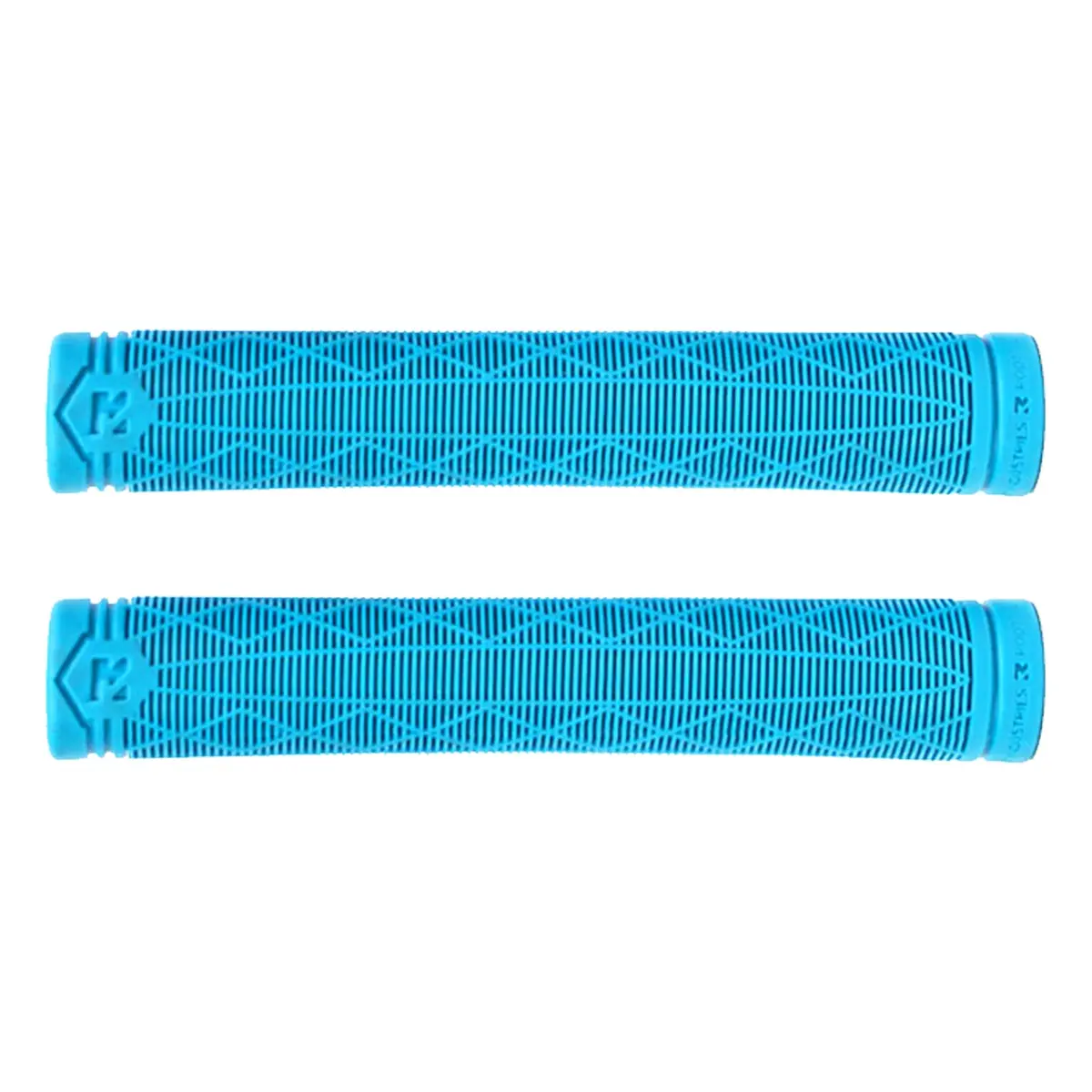 Root Industries Fractal Scooter Grips - Blue 1