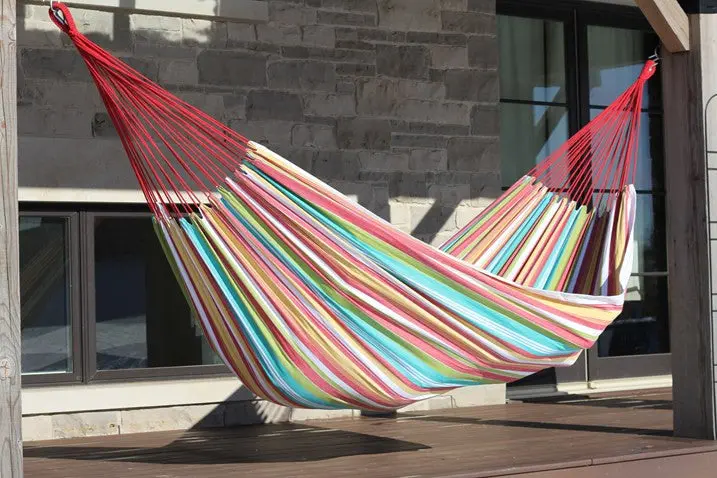 Brazilian Style Hammock - Double (Salsa) 1
