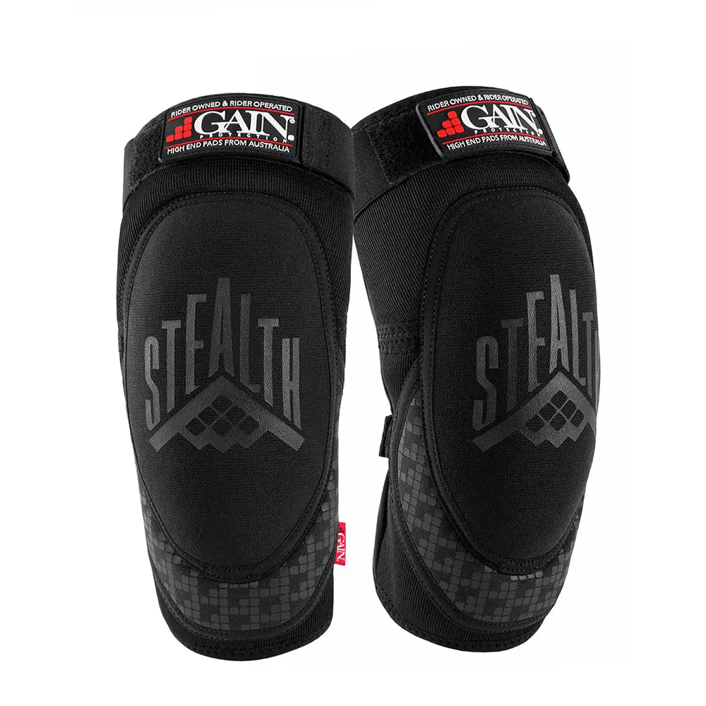 Gain Protection Stealth Knee Pads - Black 1