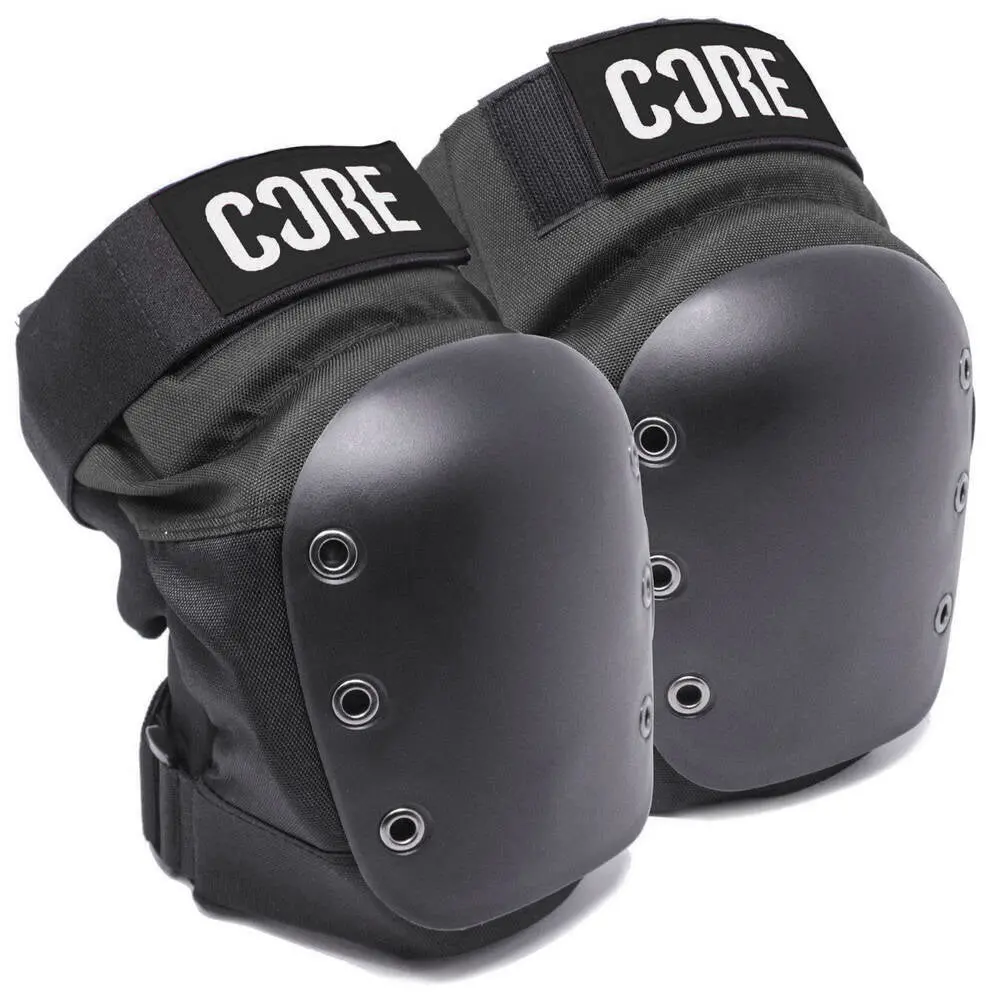 Core Street Knee Pads - Black / Grey 1