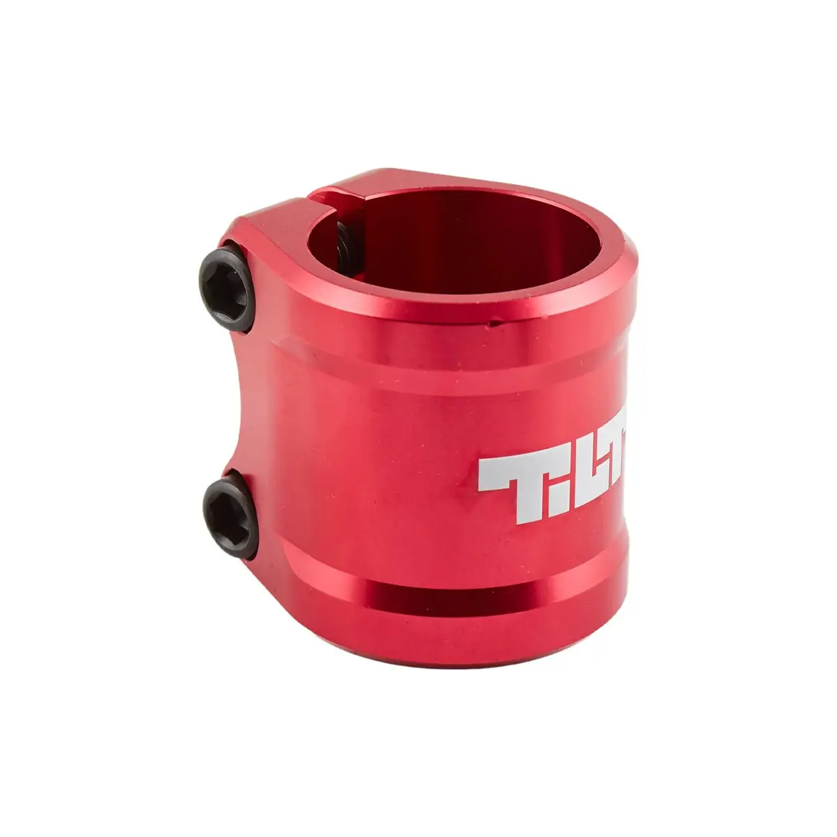 Tilt Arc Oversized Scooter Double Clamp - Anodized Red 1