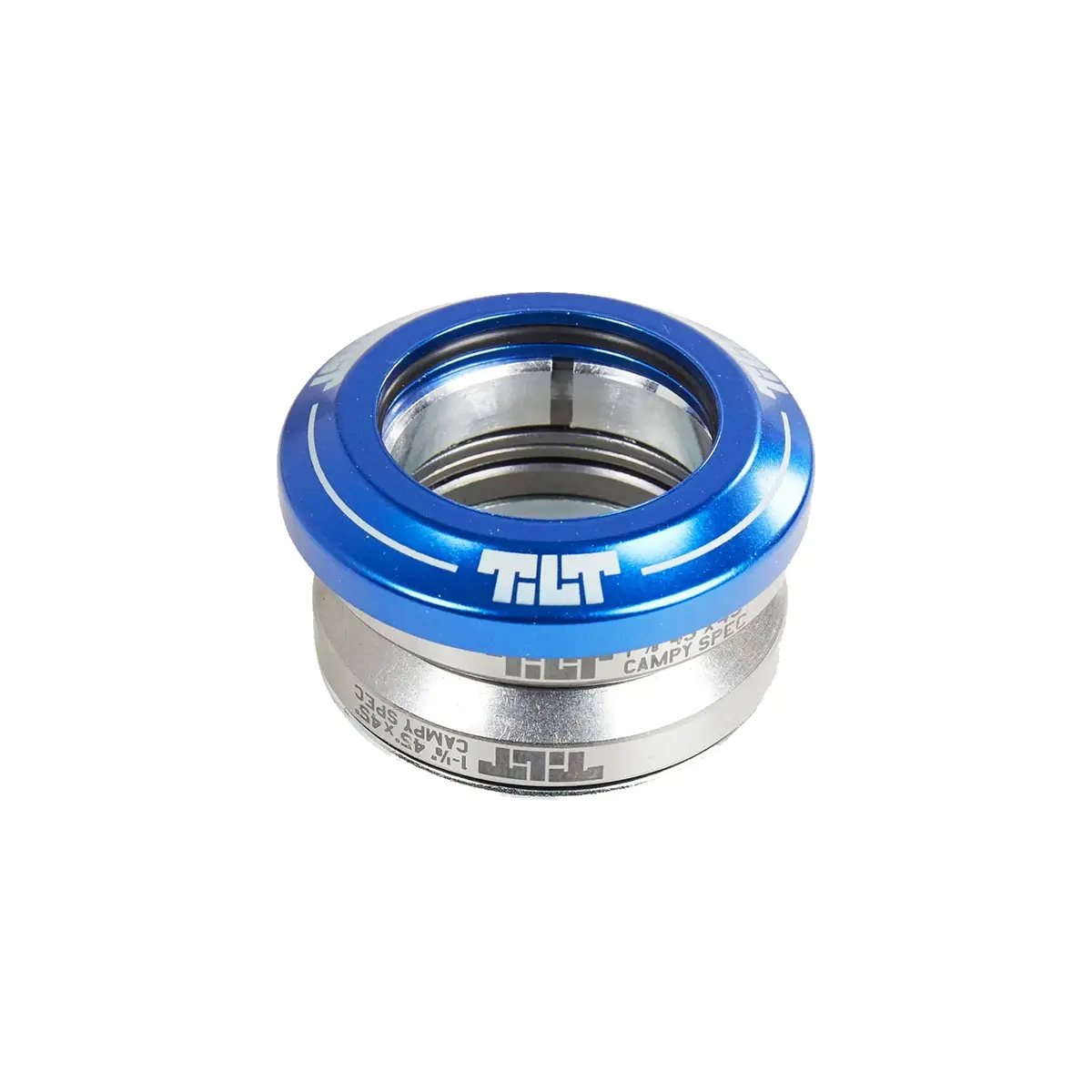 Tilt Integrated Pro Scooter Headset - Anodized Blue 1