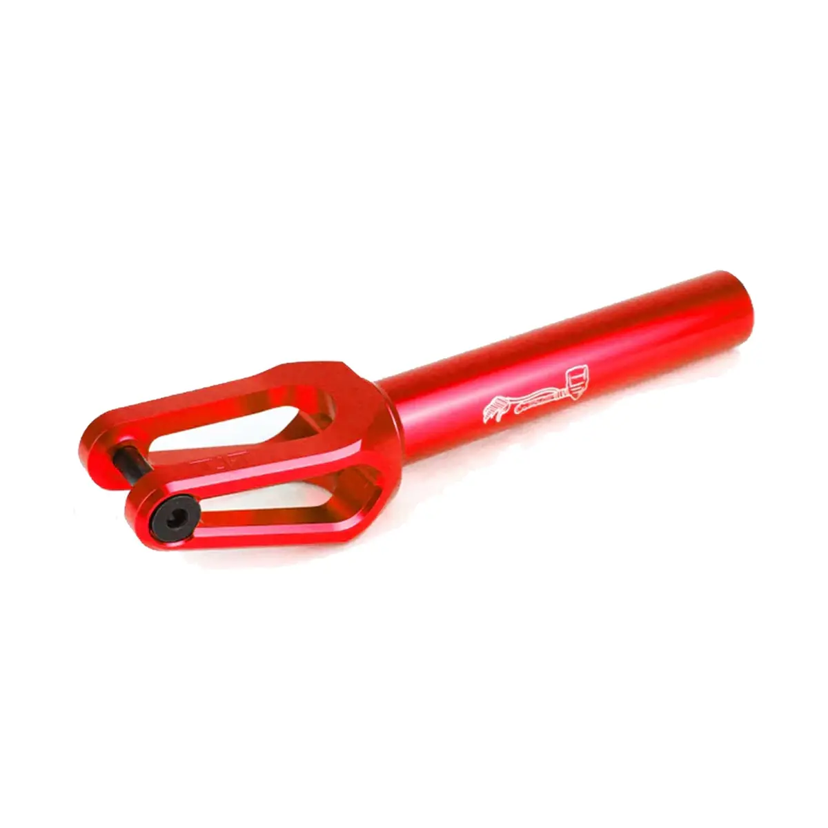 Tilt Tomahawk Scooter Fork - Scs / Hic - Anodized Red 1