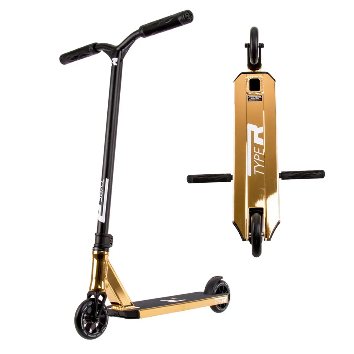 Root Industries Type R Complete Scooter - Black / Gold 1