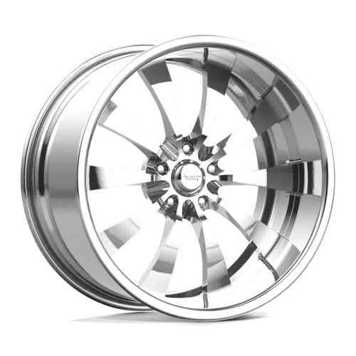 Vf499 Forged 17X8 5X120 Blk/Pol 6.0Bs 1