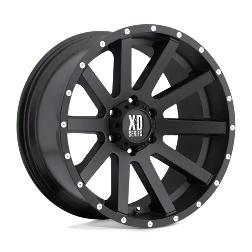 Xd818 17X8 5X110 Satin Black 35Mm 1