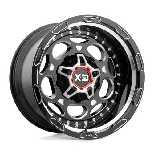 Xd837 20X10 6X135/5.5 G-Blk Mill -18Mm 1