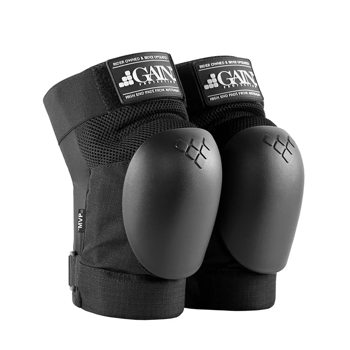 Gain Protection Mvp Knee Pads - Black 1