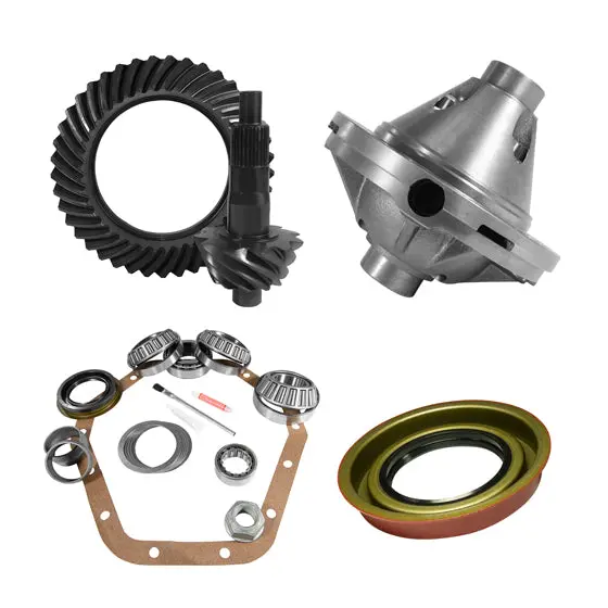 10.5 Inch Gm 14 Bolt 4.11 Rear Ring And Pinion Install Kit 30 Spline Positraction Yukon Gear & Axle 1