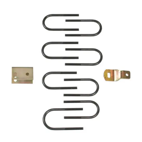 Jeep Yj Softride Leaf Spring System Component Box 87-95 Wrangler Yj 3.5-4 Inch Lift Incl. Front/Rear Bushing Kits Track Bar Extension Bracket Front/Rear U Bolt Kits Skyjacker 1