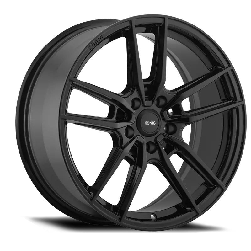 Konig Myth 19X8.5 5X114.3 Et40 Gloss Black 1