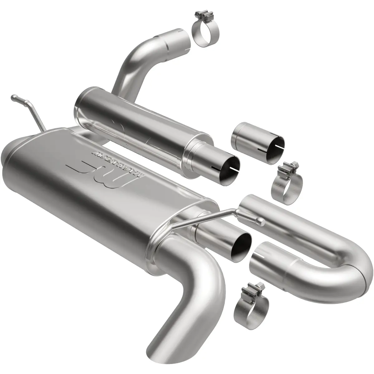 Magnaflow Overland Series Stainless Axle-Back System 1