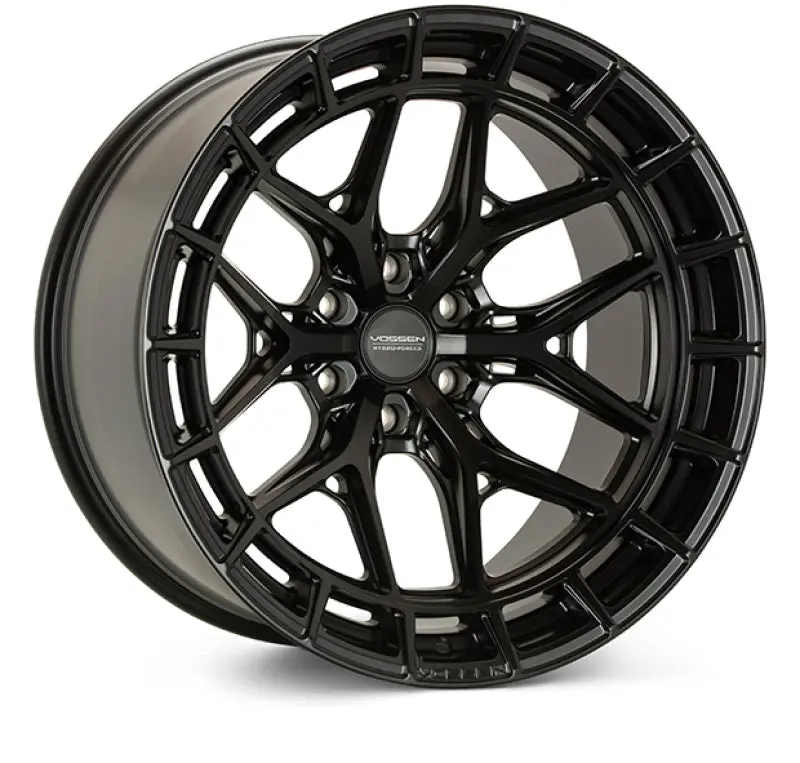 Vossen Hfx-1 22X10 / 6X135 Bp / Et-18 / 87.1 Cb / Super Deep - Satin Black Wheel 1
