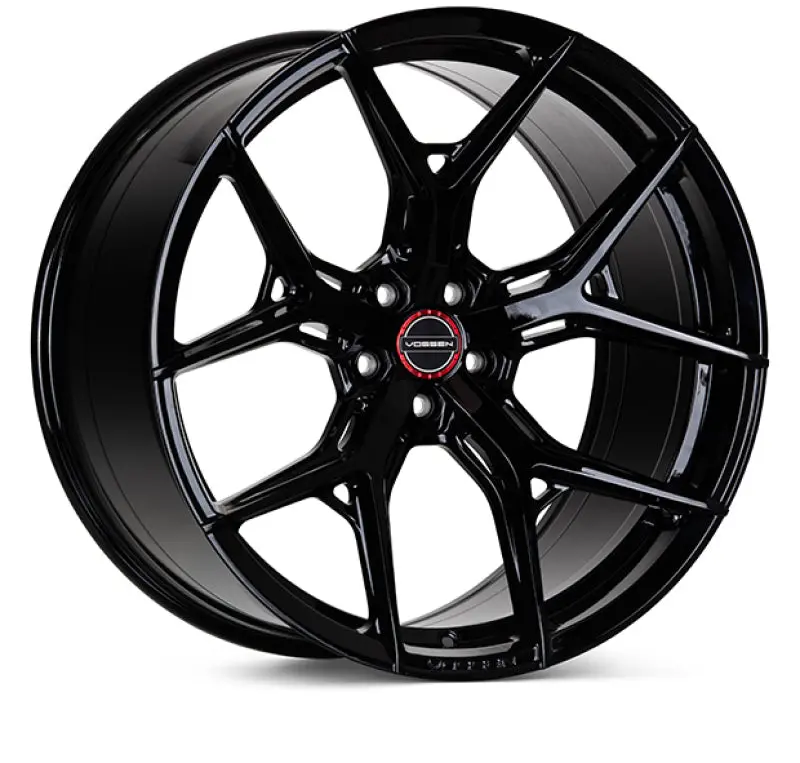 Vossen Hf-5 22X10.5 / 5X114.3 / Et32 / Deep Face / 73.1 - Gloss Black Wheel 1