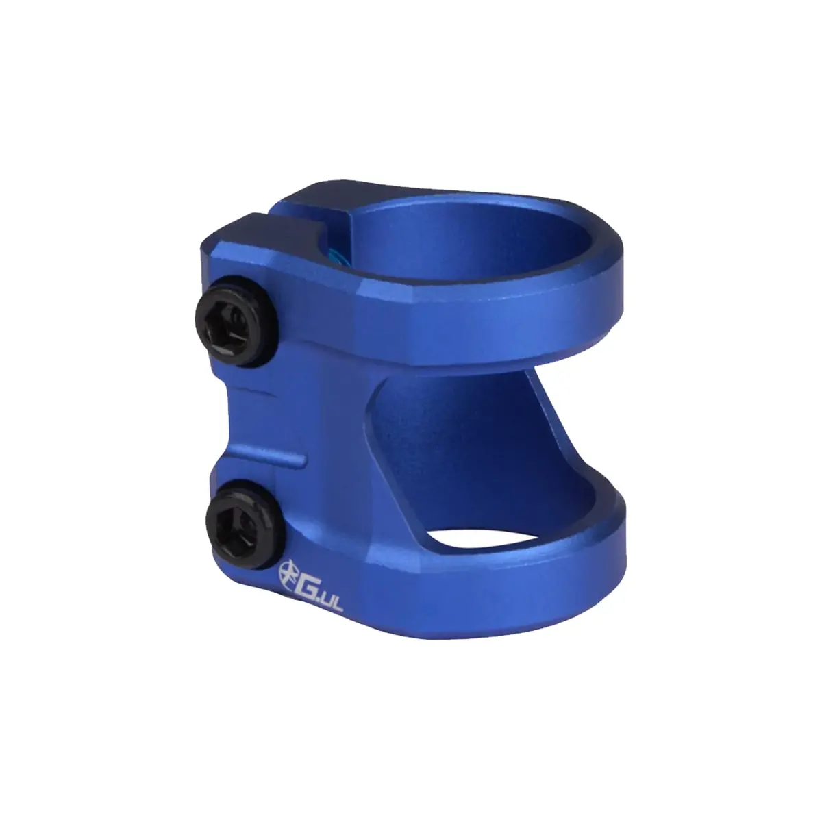 Addict Ultra Light Scooter Double Clamp - Blue 1