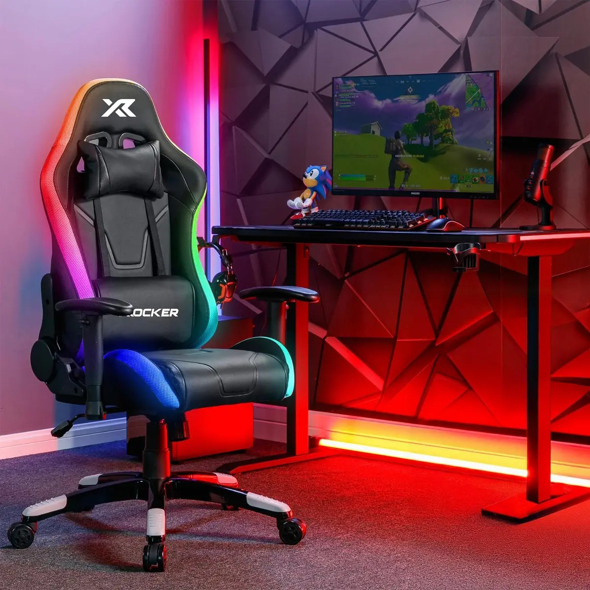 Agility Compact Rgb Neo Motion Sync™ Gaming Chair For Juniors 1