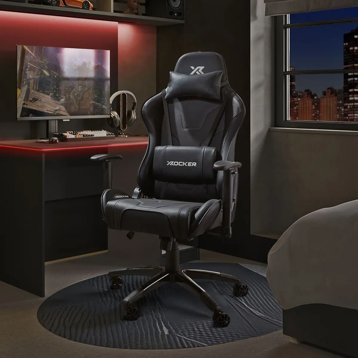 Agility Esport Ergonomic Gaming Chair - Carbon Black 1