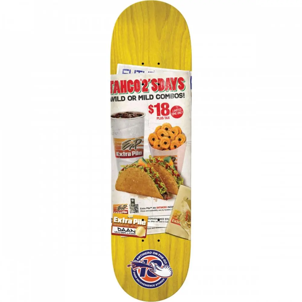 Antihero Daan Artificial Ingredients 8.38" Skateboard Deck 1