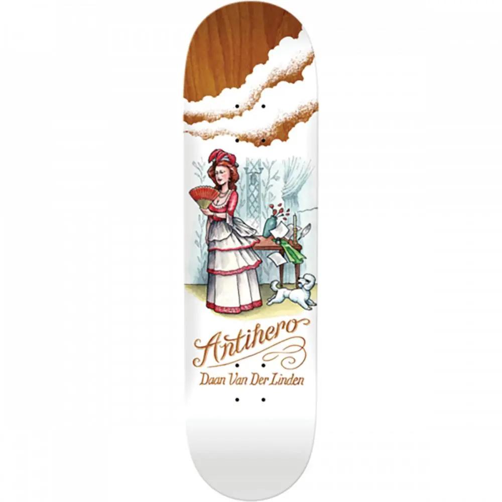 Antihero Daan Flatulent Beauties 8.5" Skateboard Deck 1