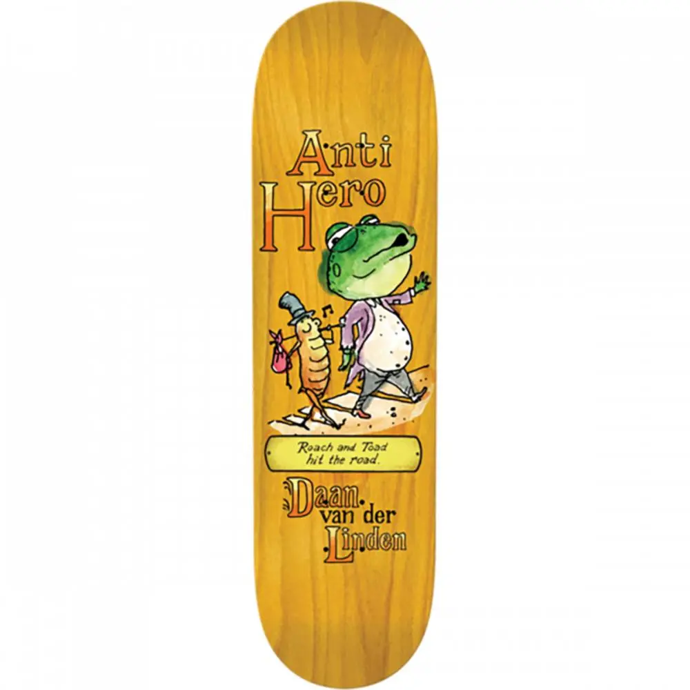 Antihero Daan Roach And Toad 8.28" Skateboard Deck 1