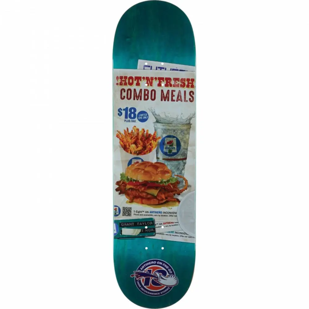 Antihero Grant Artificial Ingredients 8.5" Skateboard Deck 1