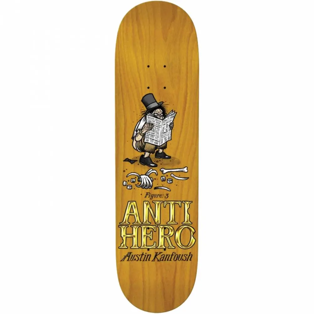 Antihero Kanfoush Eat The Rich 8.25" Skateboard Deck 1