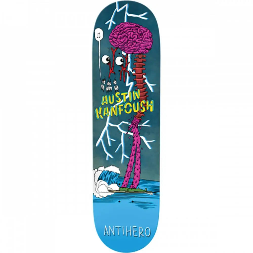 Antihero Kanfoush Some Legs 8.25" Blue Skateboard Deck 1