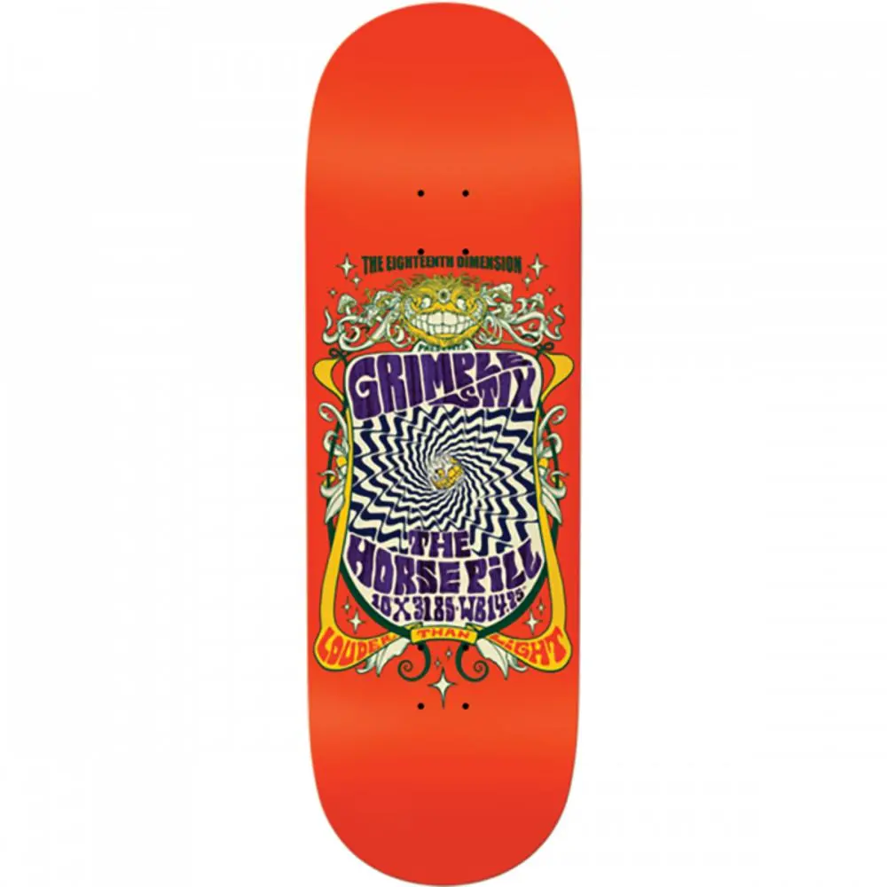 Antihero Litho 10" Orange Skateboard Deck 1