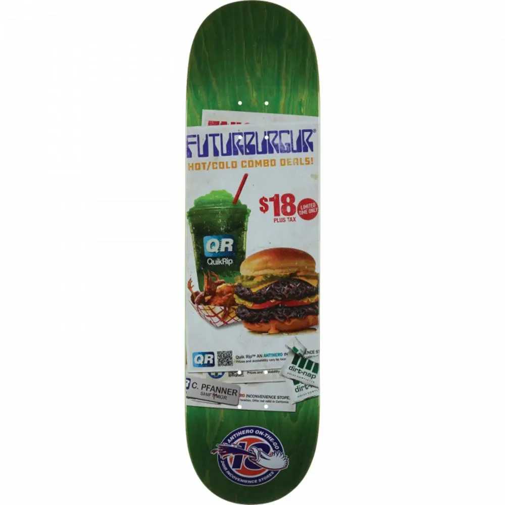 Antihero Pfanner Artificial Ingredients 8.25" Skateboard Deck 1