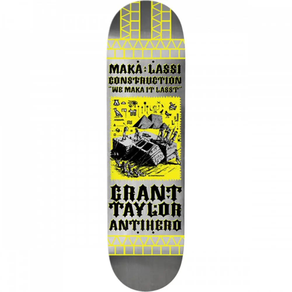Antihero Taylor Makalassi Construction 8.5" Dbx Skateboard Deck 1