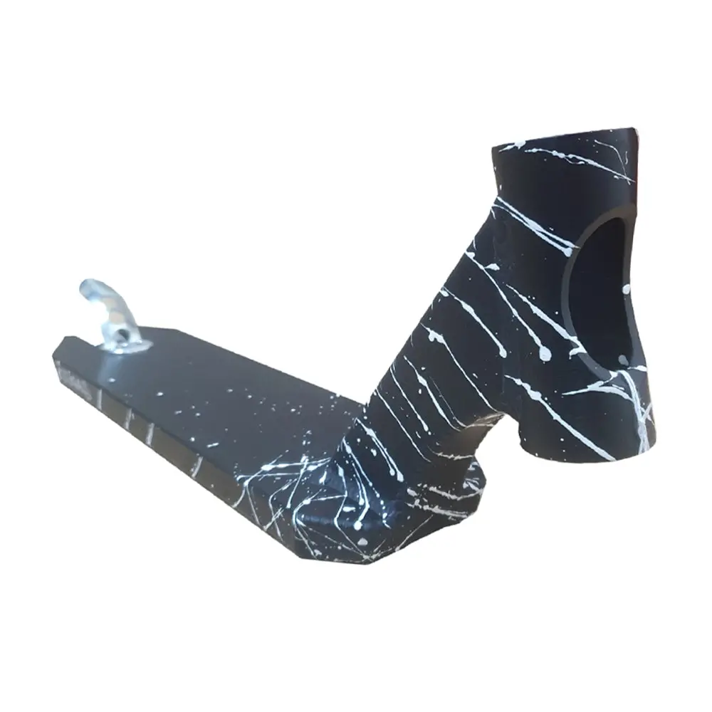 Apex Mini Pro Scooter Deck - Black / White - 4.5" 1