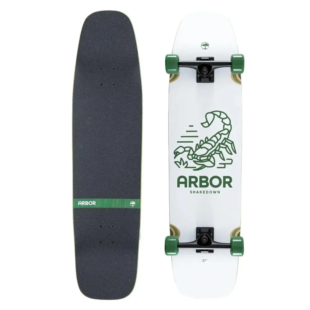 Arbor Shakedown 37 Scorpion 9.25" Skateboard 1