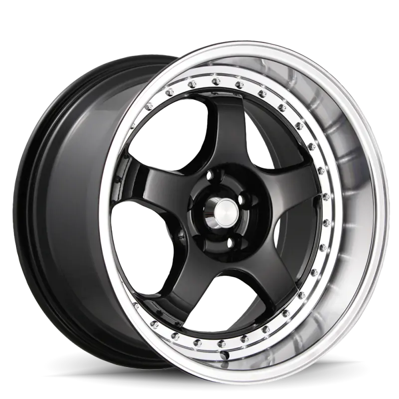 Konig Ssm 18X8 5X114.3 Et45 Gloss Black W/ Machined Lip 1