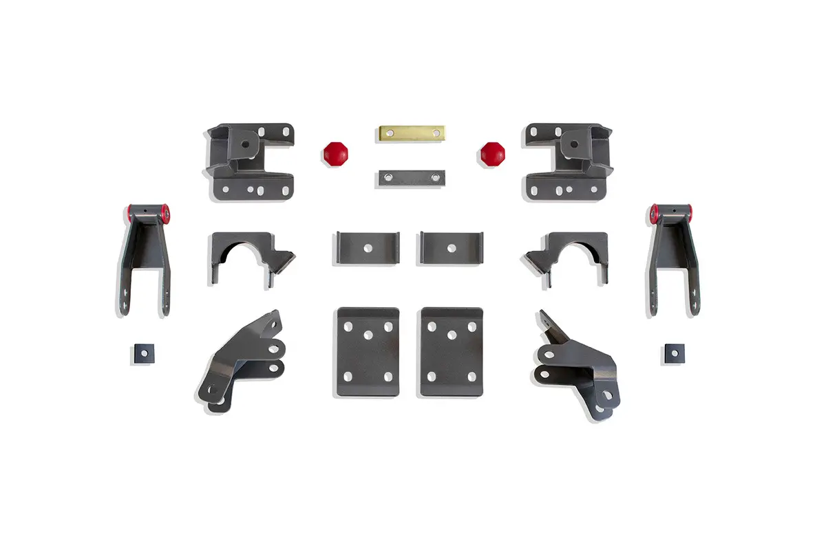 4" Rear Lowering Box Kit 1