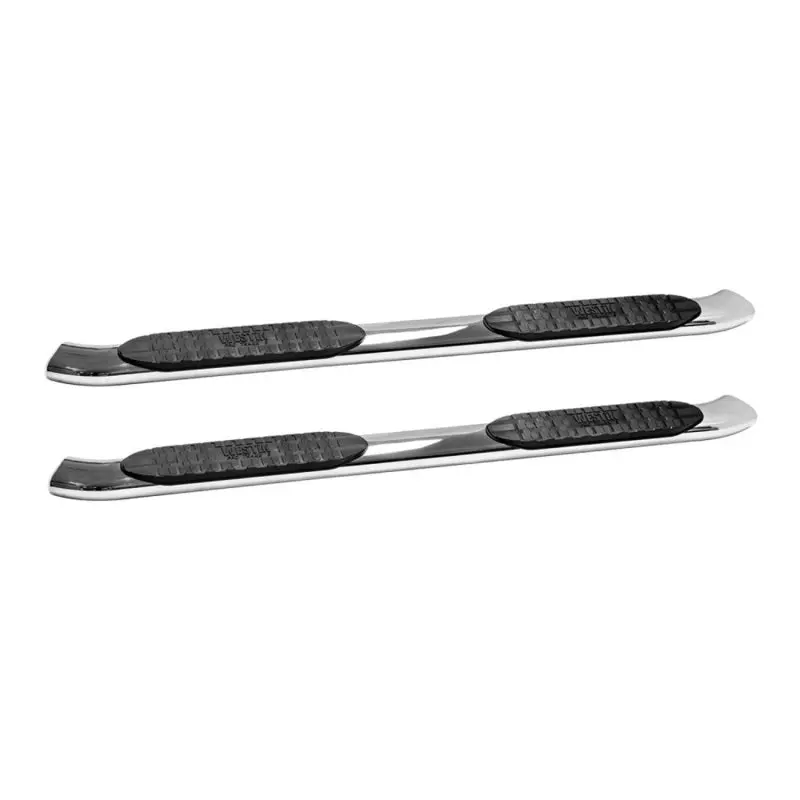 Westin 2019 Chevrolet Silverado/Sierra 1500 Crew Cab Non Ld Pro Traxx 5 Oval Nerf Step Bars - Ss 1