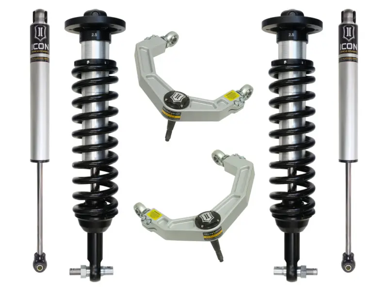 Icon 2015+ Ford F-150 2Wd 0-3In Stage 2 Suspension System W/Billet Uca 1