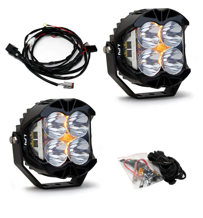 Baja Designs Lp4 Pro Spot Led - Clear (Pair) 1