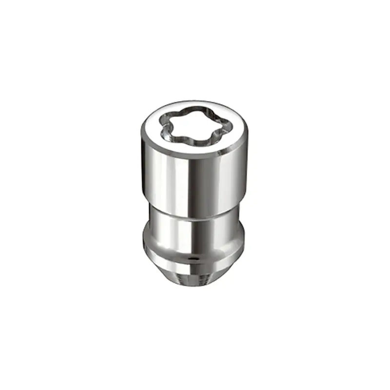 Mcgard Wheel Lock Nut Set - 5Pk. (Cone Seat) M12x1.5 / 3/4 Hex / 1.46In. Length - Chrome 1
