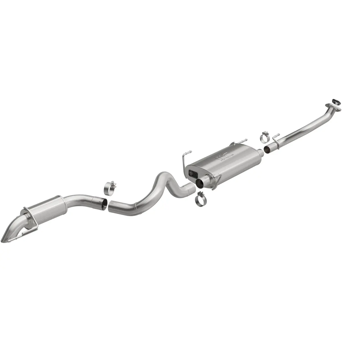Magnaflow Overland Series Stainless Cat-Back System 1