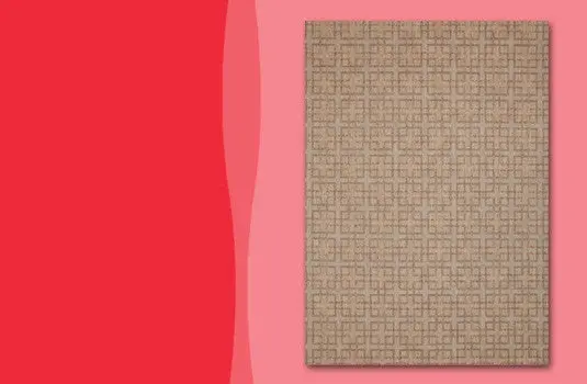 Outdoor Rug - Lattice - Black &Amp Teak 1
