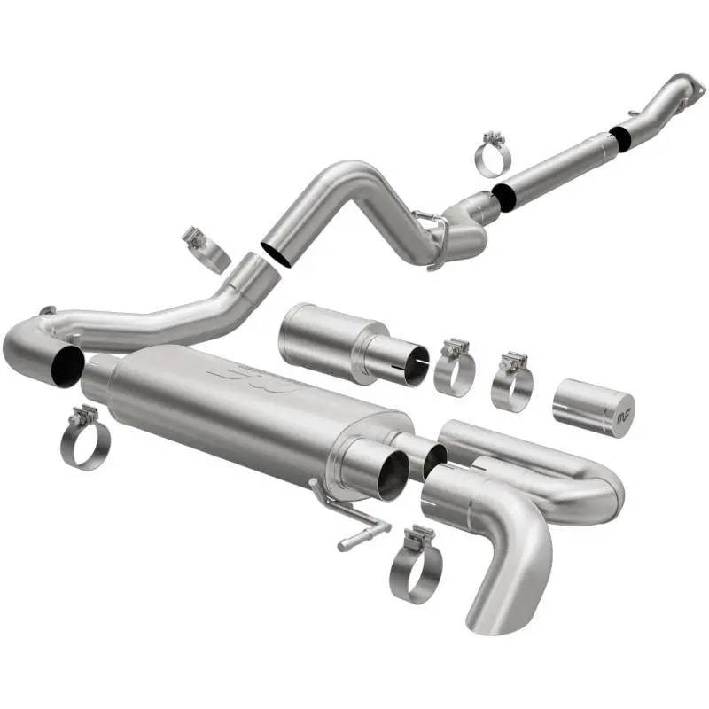 Magnaflow 2021 Ford Bronco Overland Series Cat-Back Exhaust W/ Single Straight Driver Exit- No Tip 1