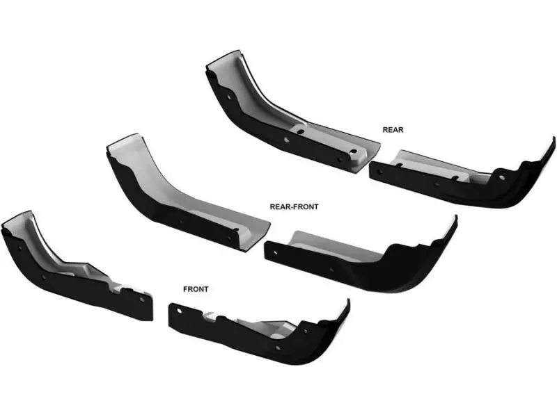 Cognito 19-24 Ford Sierra 1500 Fender Trim Finishing Caps 1