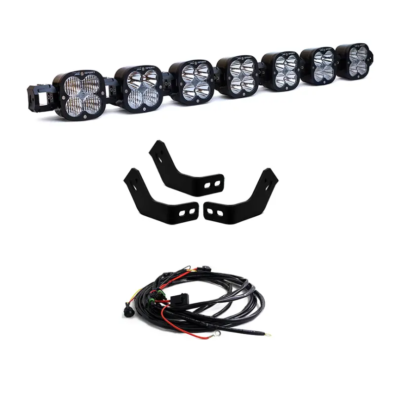 Baja Designs Prinsu Roof Rack 7 Xl Linkable Light Kit (Fits Any Prinsu Rack) 1